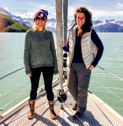 Louise Ungless & Sarah Carter Glacier Bay Alaska